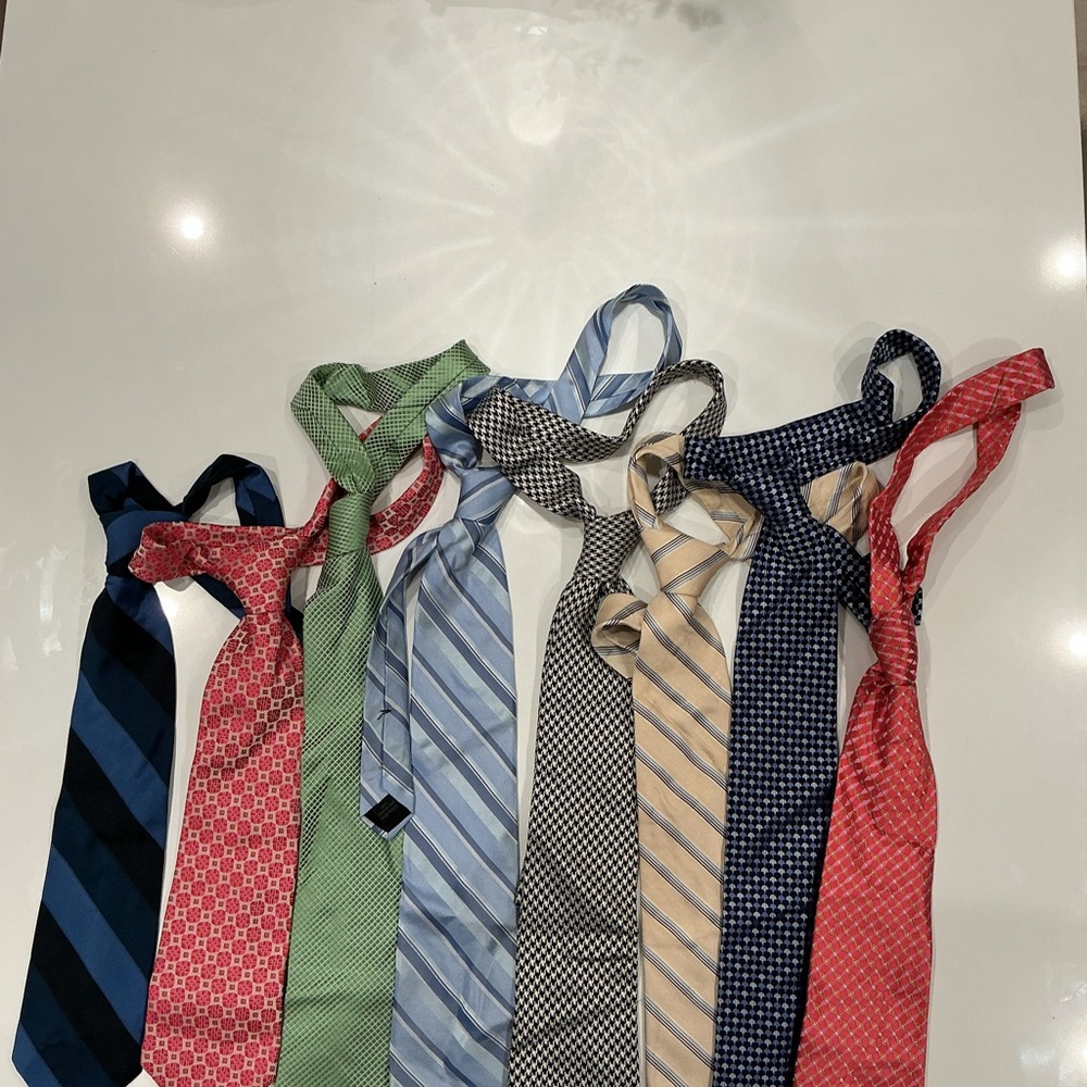 Express Multicolor Patterned Tie Set - image 1